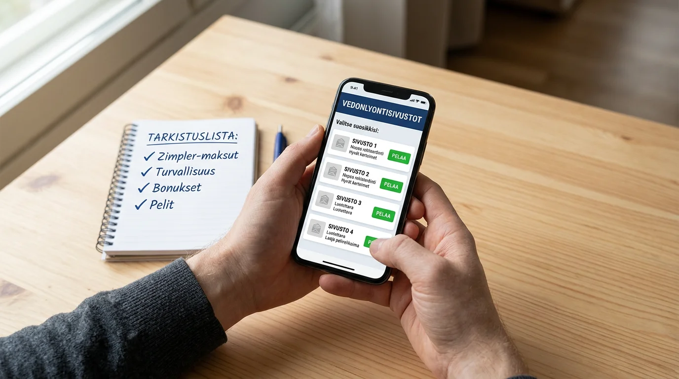 Zimpler vedonlyöntisivustot vertailussa — parhaat vaihtoehdot suomalaisille vedonlyöjille